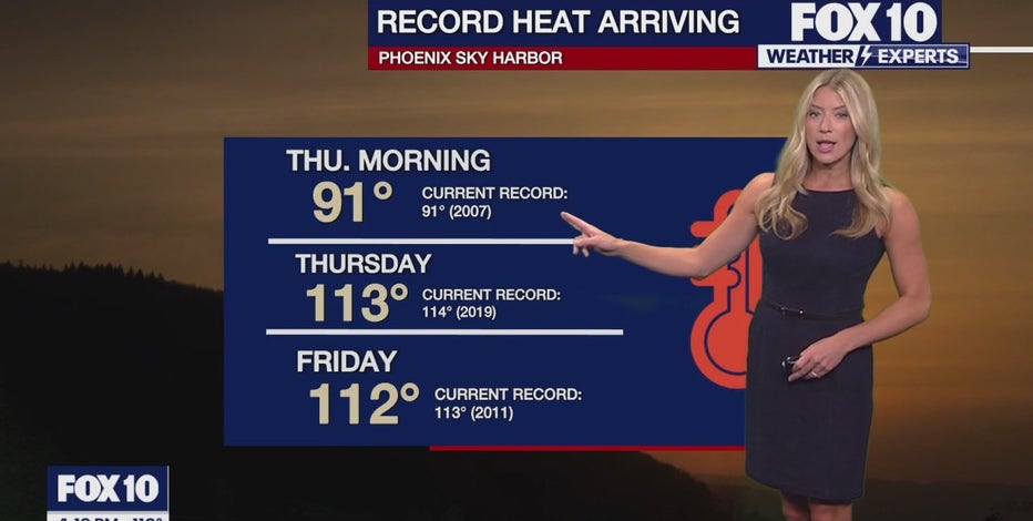 Arizona weather forecast: Near-record temps expected amid Extreme Heat Warning