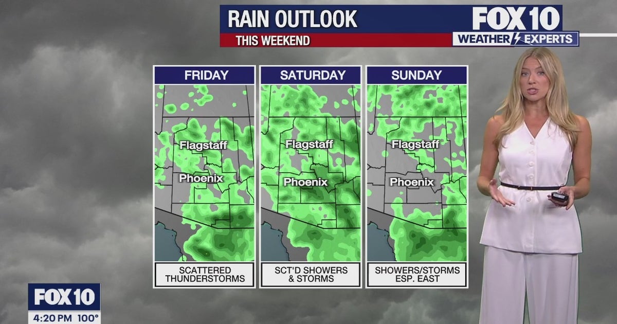 Arizona weather forecast: Dry and warm Tuesday in the Valley | FOX 10 ...