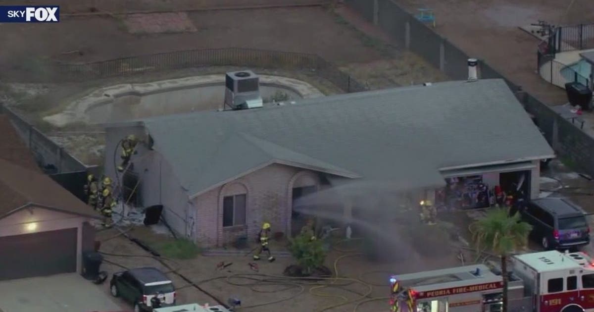 Person rescued, hospitalized from Peoria house fire | FOX 10 Phoenix