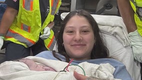 Baby girl arrives on I-10 in Buckeye with firefighters' help