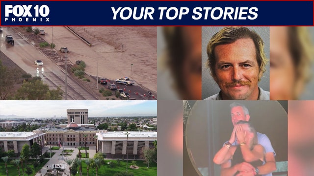 "Penis Man" graffiti suspect arrested; Monsoon batters Phoenix area | Nightly Roundup