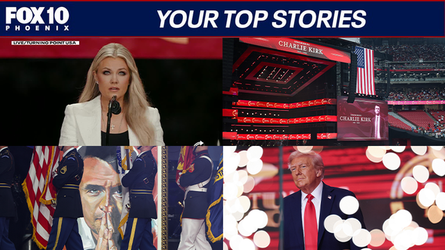 Thousands attend Charlie Kirk memorial; Trump, Kirk's widow speak out | Nightly Roundup