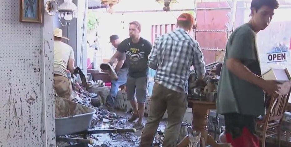 INITIAL COVERAGE: Businesses rebuild after devastating flash floods hit Globe