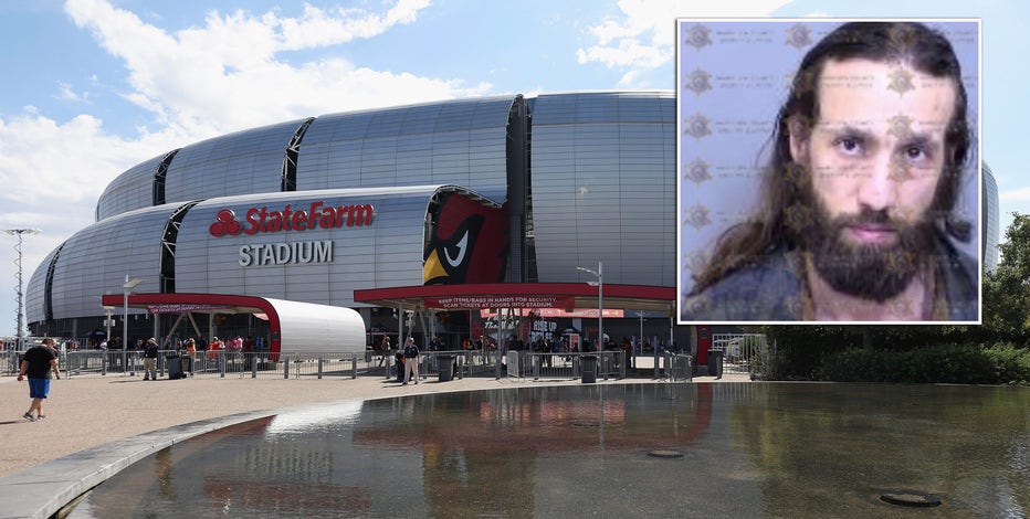 Armed man accused of impersonating officer at State Farm Stadium ahead of Charlie Kirk memorial service