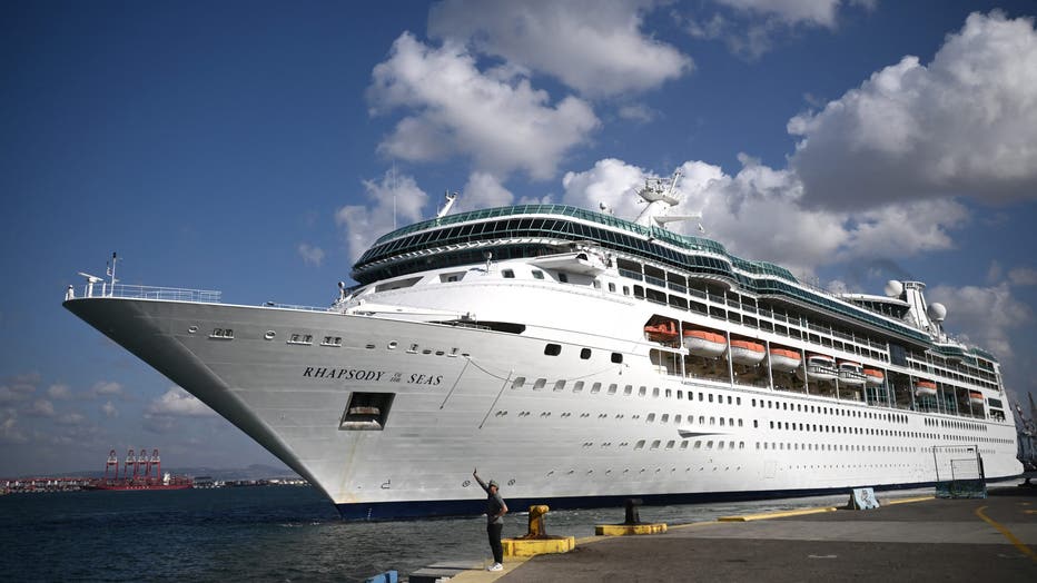 Rhapsody of the Seas (Photo by ARIS MESSINIS/AFP via Getty Images)