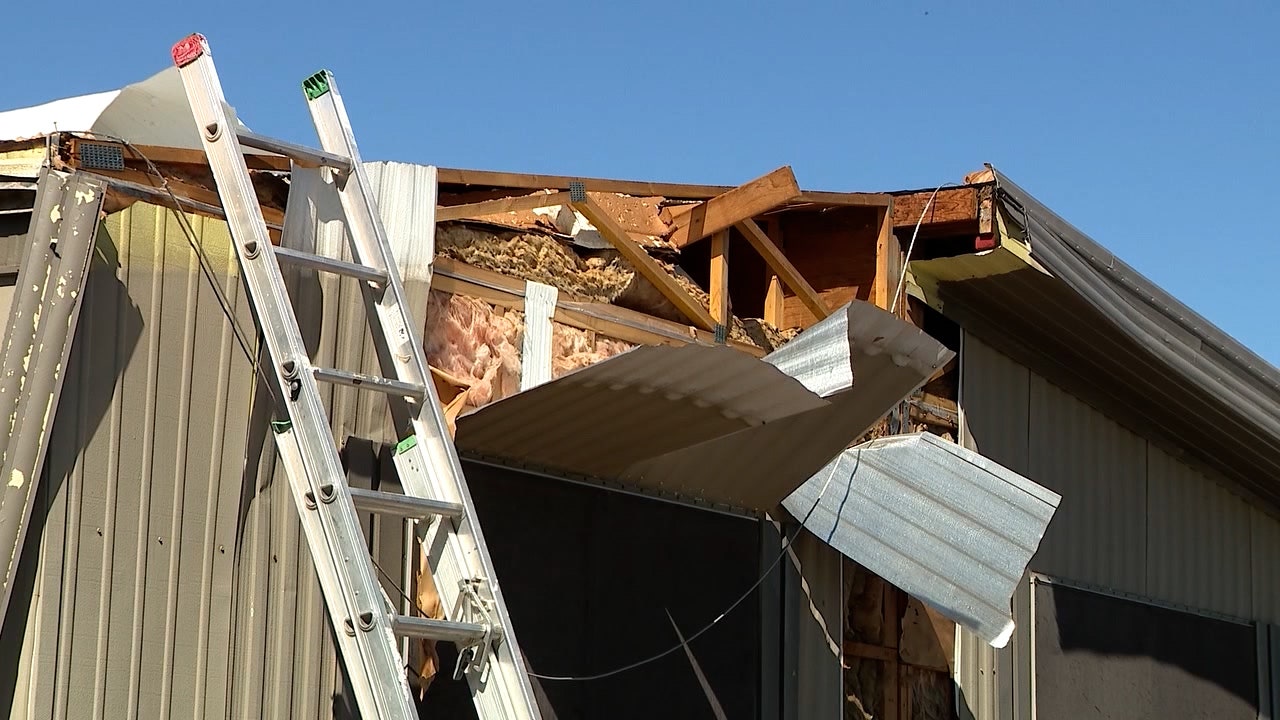 Microburst leaves 70+ small businesses inoperable