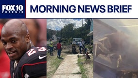 Ex-Arizona Cardinal arrested; Globe still recovering after deadly floods l Morning News Brief