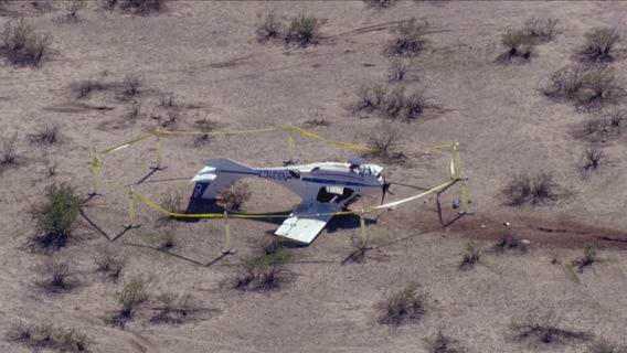 Pilot survives small plane crash near Casa Grande airport