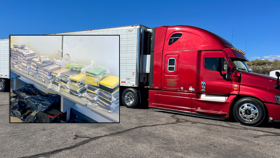 Arizona DPS: $3M in cocaine seized from semi-truck heading to New Jersey