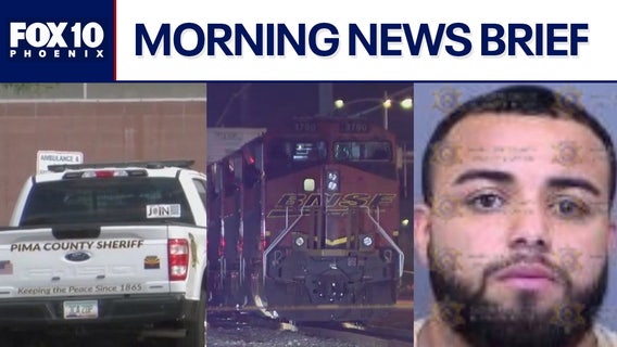 Inmate killed at Tucson hospital; woman hit by train in Glendale l Morning News Brief
