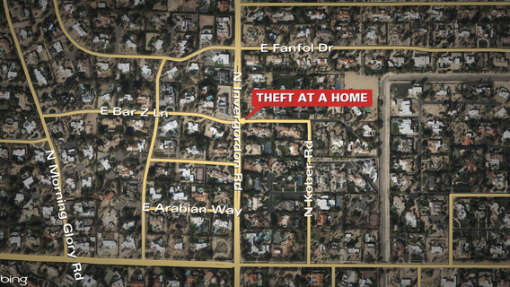 Mover arrested in $29,000 jewelry theft in Paradise Valley, police say