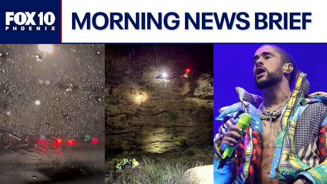 Tropical storms to bring more rain to AZ; car goes over Maricopa County cliff l Morning News Brief