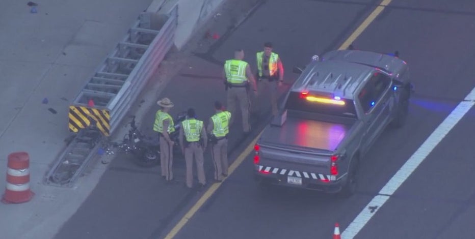 Motorcyclist killed in downtown Phoenix crash on I-10