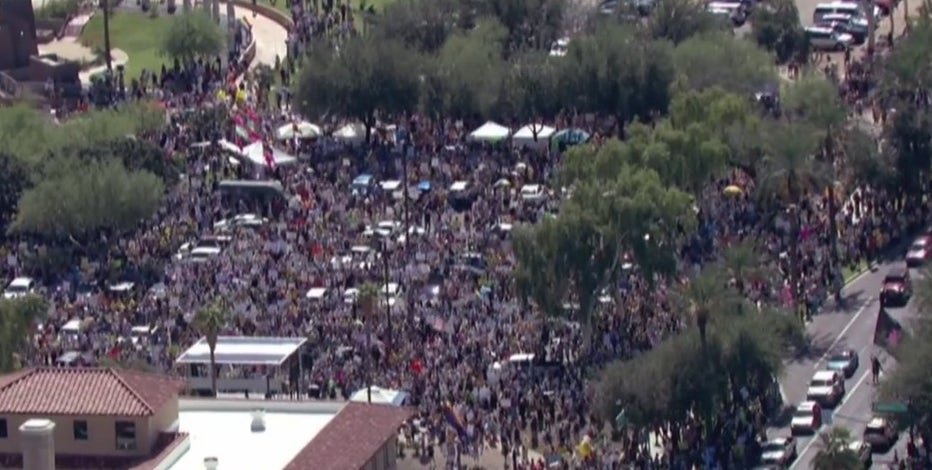 No Kings Day protests in the Phoenix area