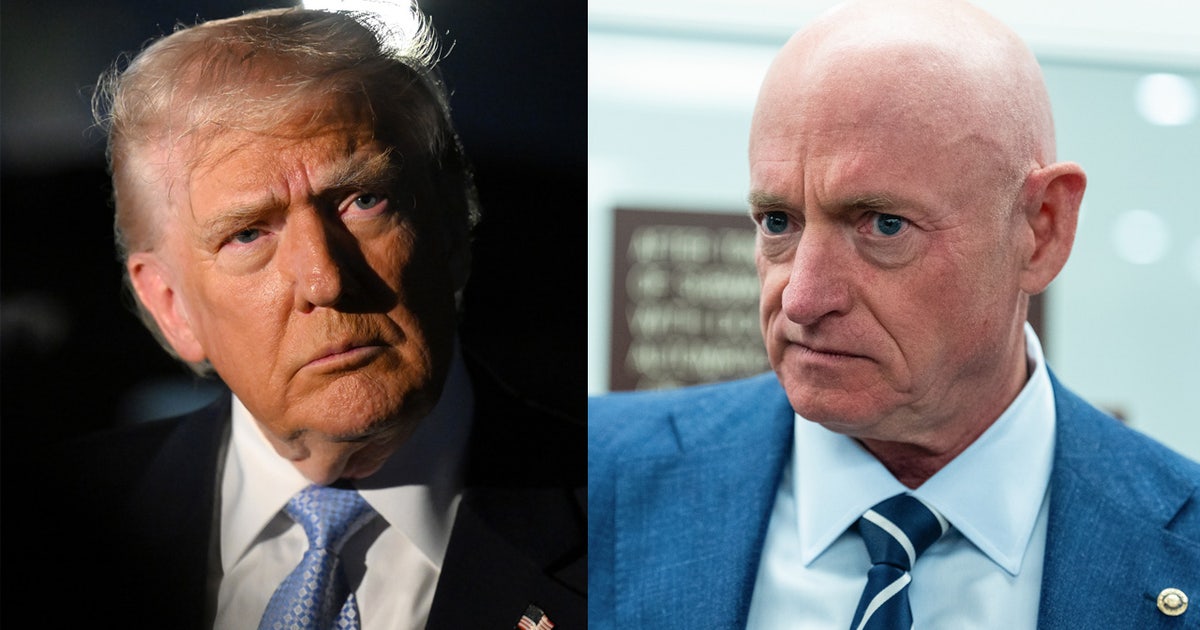 Trump threatens Mark Kelly, other Democrats with jail time ...