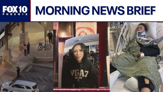 Suspects sought in deadly Phoenix shooting; friends remember slain Valley student l Morning News Brief