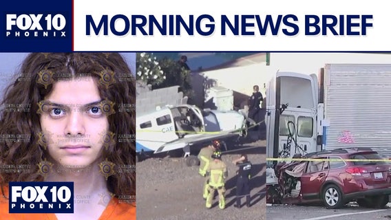 New details on Valley teen's murder; aircraft goes down near Mesa airport l Morning News Brief