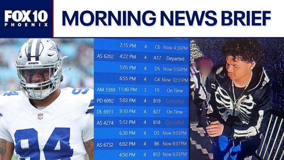NFL defensive end found dead; shutdown-related delays reported at Sky Harbor Airport l Morning News Brief