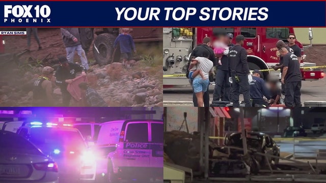 Man missing in floodwaters, child dies following shooting | Nightly Roundup