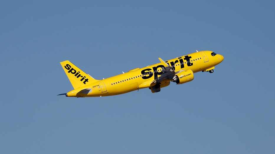 A Spirit Airlines plane (Photo by Kevin Carter/Getty Images)