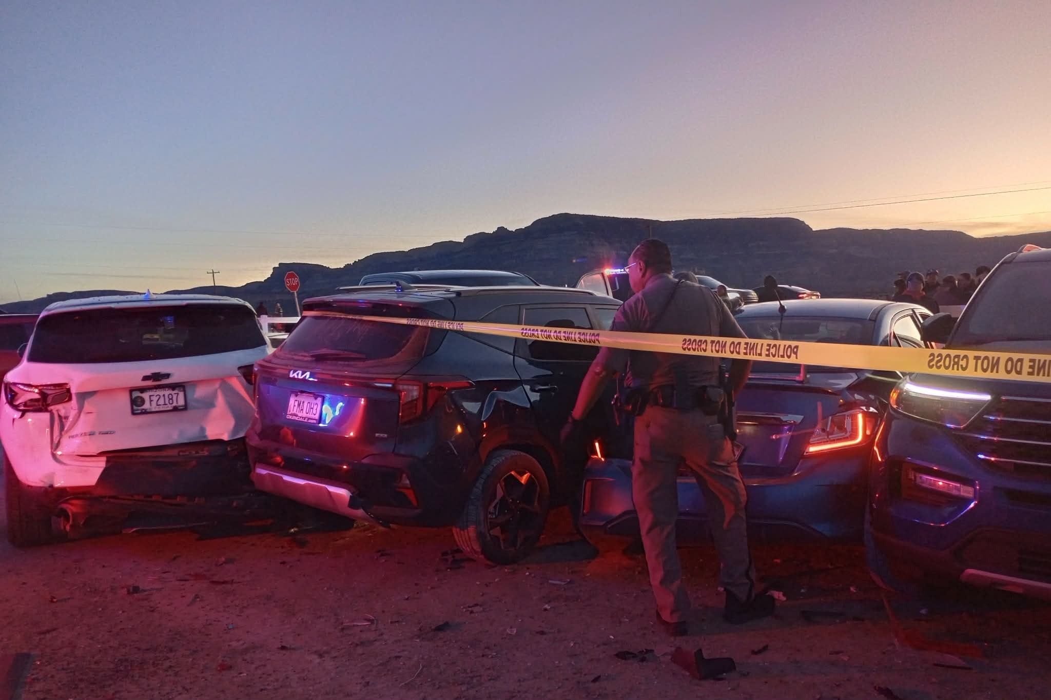 Suspected DUI driver strikes four people at Navajo Nation holiday parade