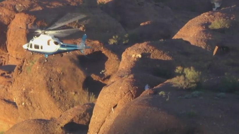 Man rescued after getting stuck on Camelback Mountain