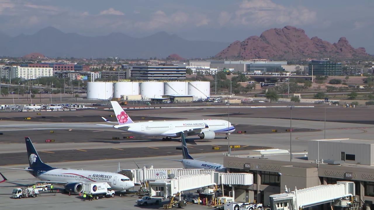 China Airlines begins direct flights from Phoenix Sky Harbor to Taiwan