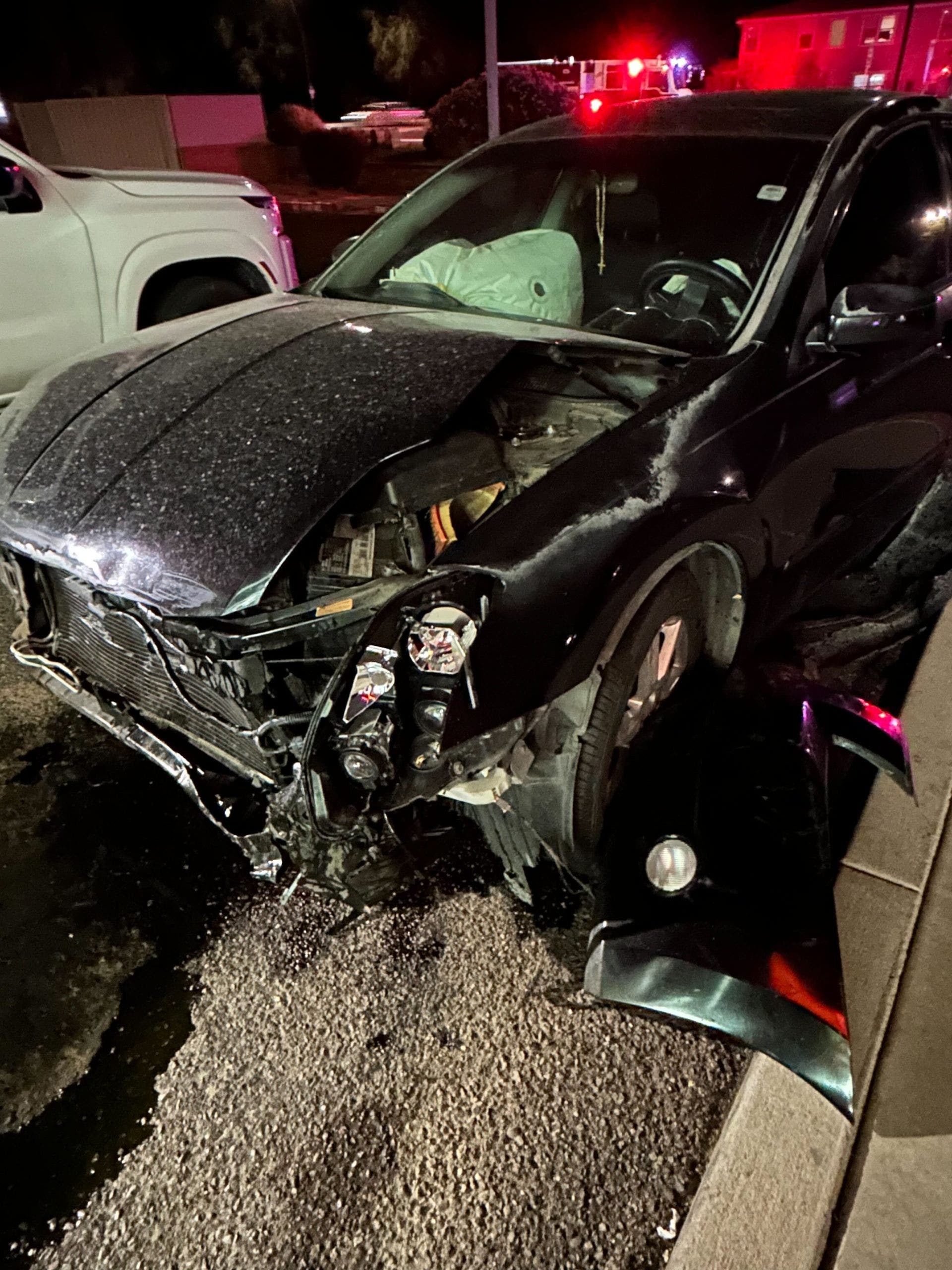 Dashcam captures alleged Queen Creek hit-and-run crash involving wrong-way driver