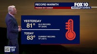 Record highs kick off Christmas week in Phoenix