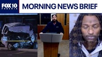 Deadly Phoenix light rail crash; good Samaritan hit by alleged drunk driver l Morning News Brief