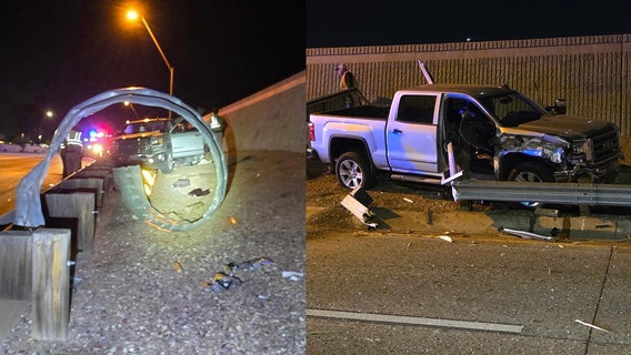 Driver with BAC 4x legal limit slams into guardrail: AZDPS