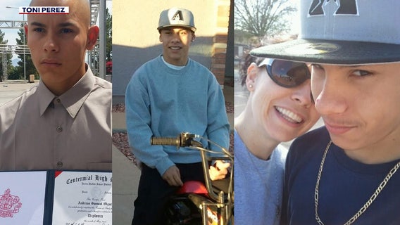 Family grieves son killed in 'random act of violence' by suspect police linked to another murder