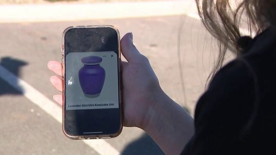 Surprise woman offers $775 reward for return of grandfather's stolen ashes