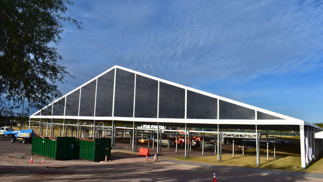 WM Phoenix Open: Birds Nest construction officially underway