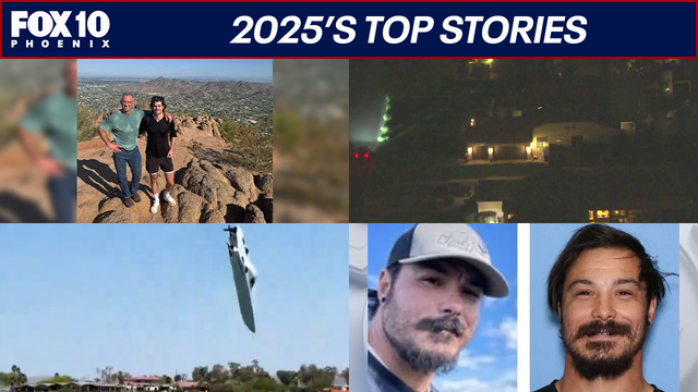 2025 year in review: FOX 10's top Arizona, national reports