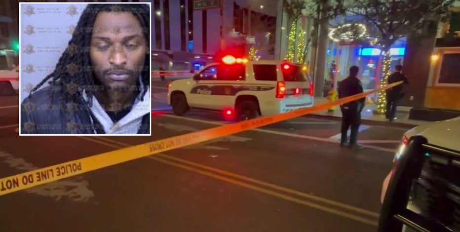 Suspect arrested in downtown Phoenix shooting that hurt 4 victims, PD says