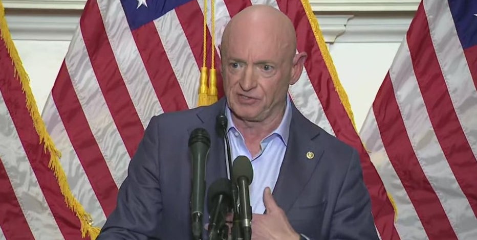 Arizona Senator Mark Kelly addresses Pentagon investigation