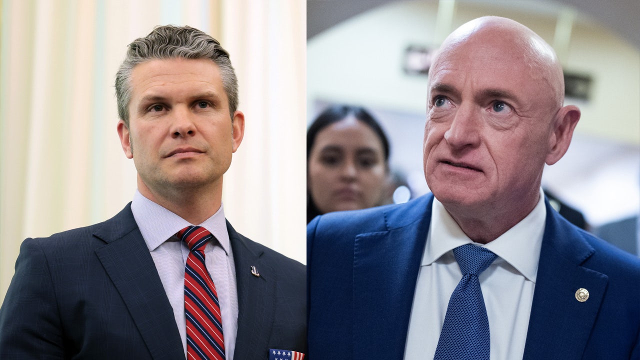 Hegseth censures Sen. Mark Kelly after 'illegal orders' video