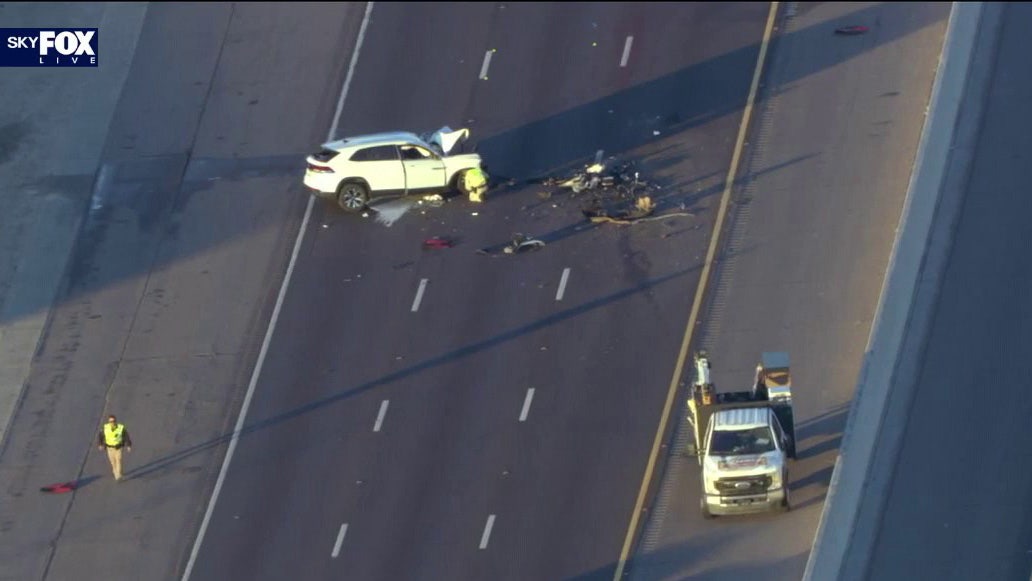 Crash partially closes I-10 in Buckeye