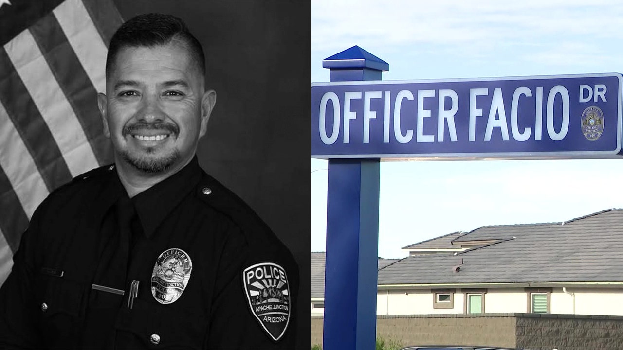 Gabriel Facio: Apache Junction street renamed after fallen police officer