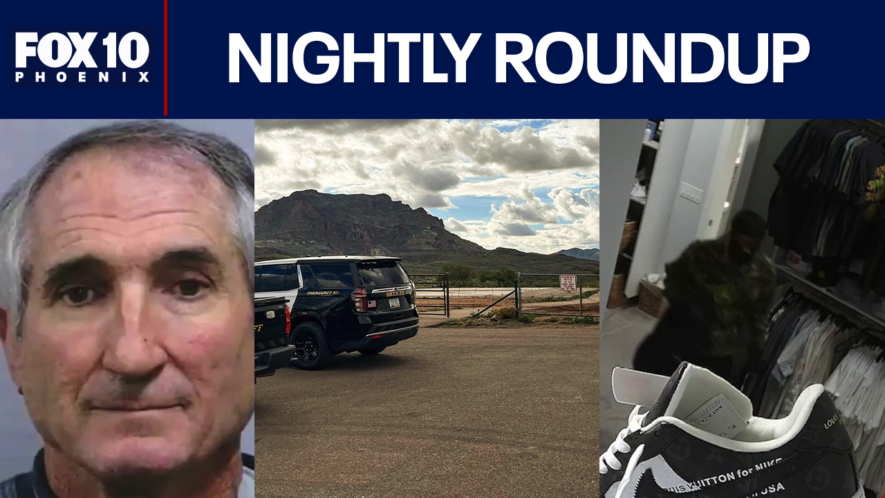 Superior helicopter crash; Queen Creek home burglarize | Nightly Roundup