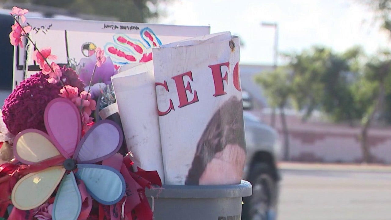 Mesa property owner removes Emily Pike memorial; supporters quickly rebuild