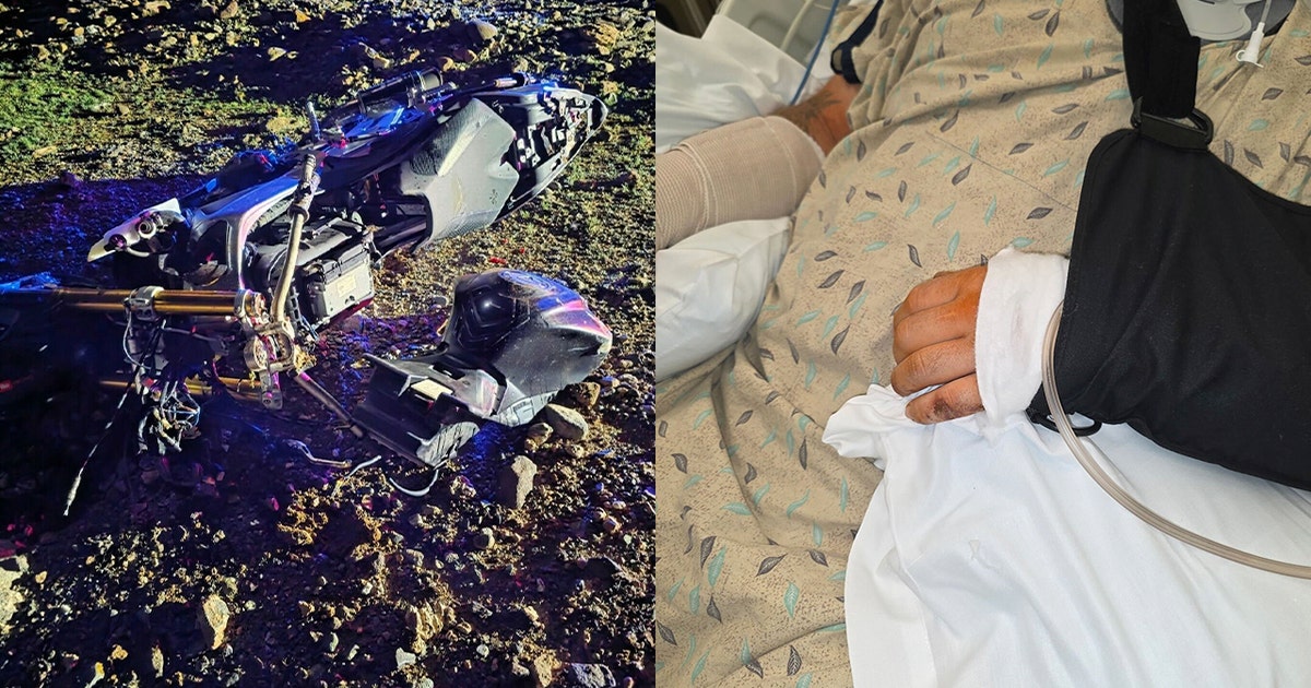 Crash Detection Saves Arizona Man After Motorcycle Accident