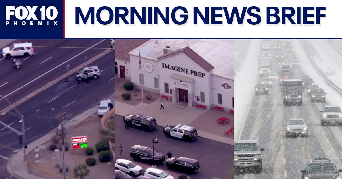 Deadly Glendale head-on crash; winter storm hitting Arizona l Morning News Brief