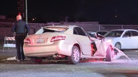 Man badly hurt following semi-involved crash PD