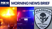 AZ mansion goes up in flames; fight ends in deadly Avondale shooting l Morning News Brief