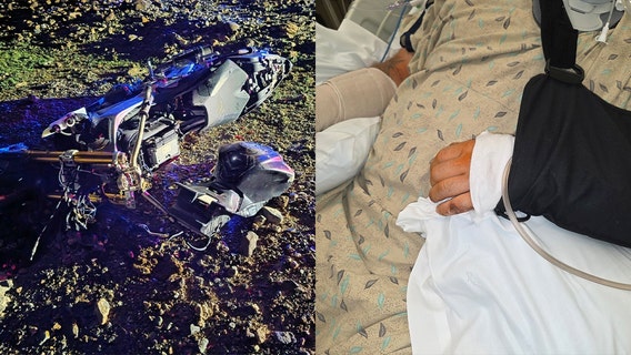 Crash detection device led Arizona woman to where her husband crashed his motorcycle