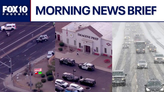 Deadly Glendale head-on crash; winter storm hitting Arizona l Morning News Brief
