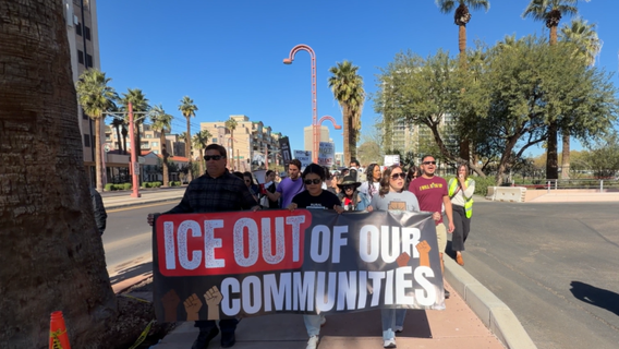 'ICE out of Arizona': Protests escalate after federal agents raid Phoenix sports bars