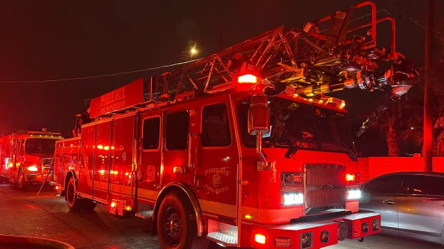 Officer, tenants hospitalized after Phoenix apartment fire